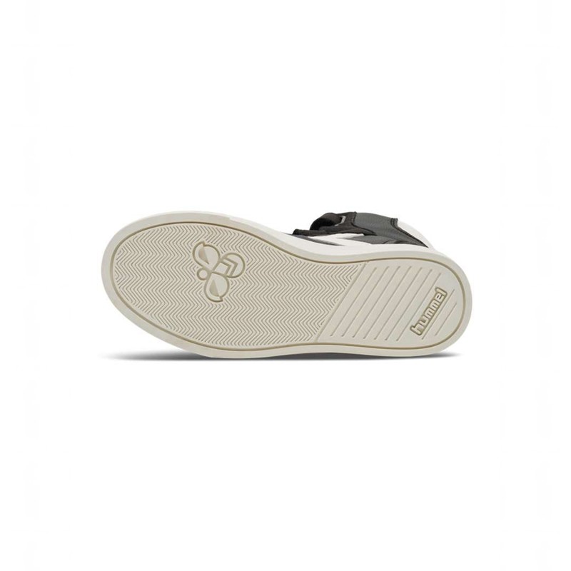 Hummel Slimmer Stadil Leather High Jr Dječje Tenisice Crne | 562173-281
