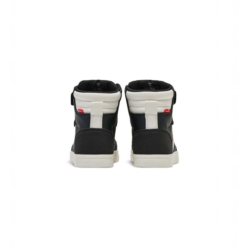 Hummel Slimmer Stadil Leather High Jr Dječje Tenisice Crne | 562173-281