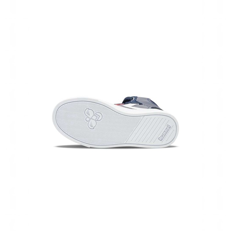 Hummel Slimmer Stadil Leather High Jr Dječje Tenisice Tamnoplave | 290795-929