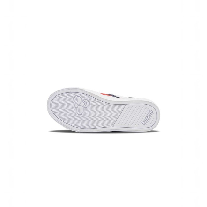 Hummel Slimmer Stadil Leather Low Jr Dječje Tenisice Tamnoplave | 376467-268