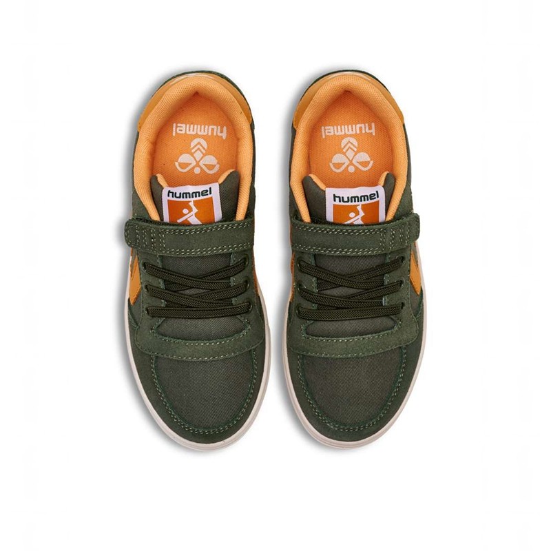 Hummel Slimmer Stadil Low Jr Dječje Tenisice Zelene | 010011-092