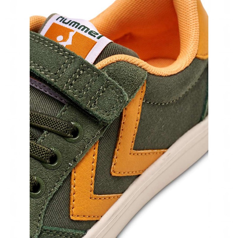 Hummel Slimmer Stadil Low Jr Dječje Tenisice Zelene | 010011-092