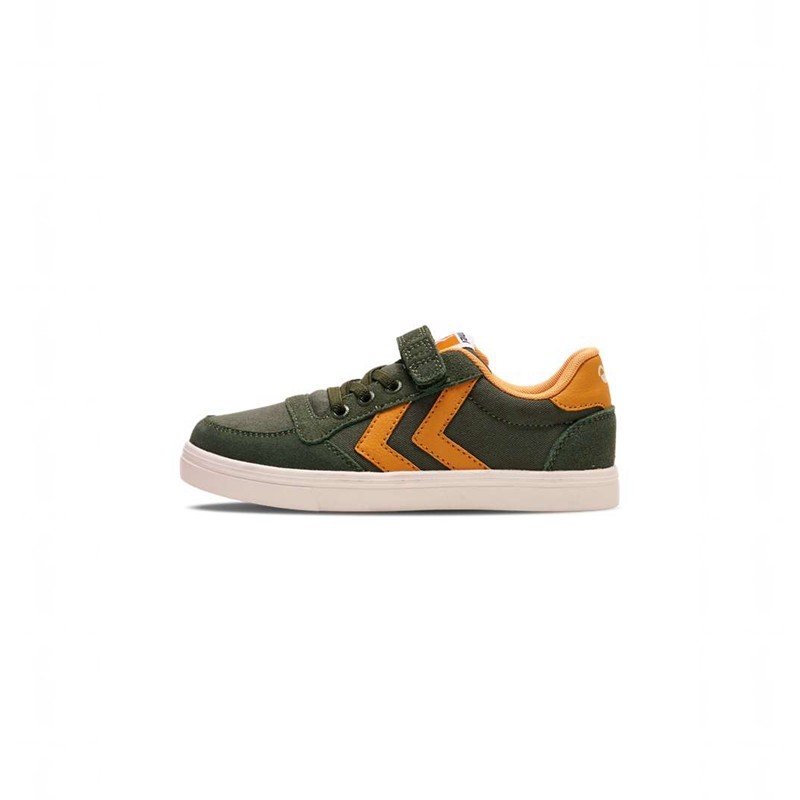 Hummel Slimmer Stadil Low Jr Dječje Tenisice Zelene | 010011-092