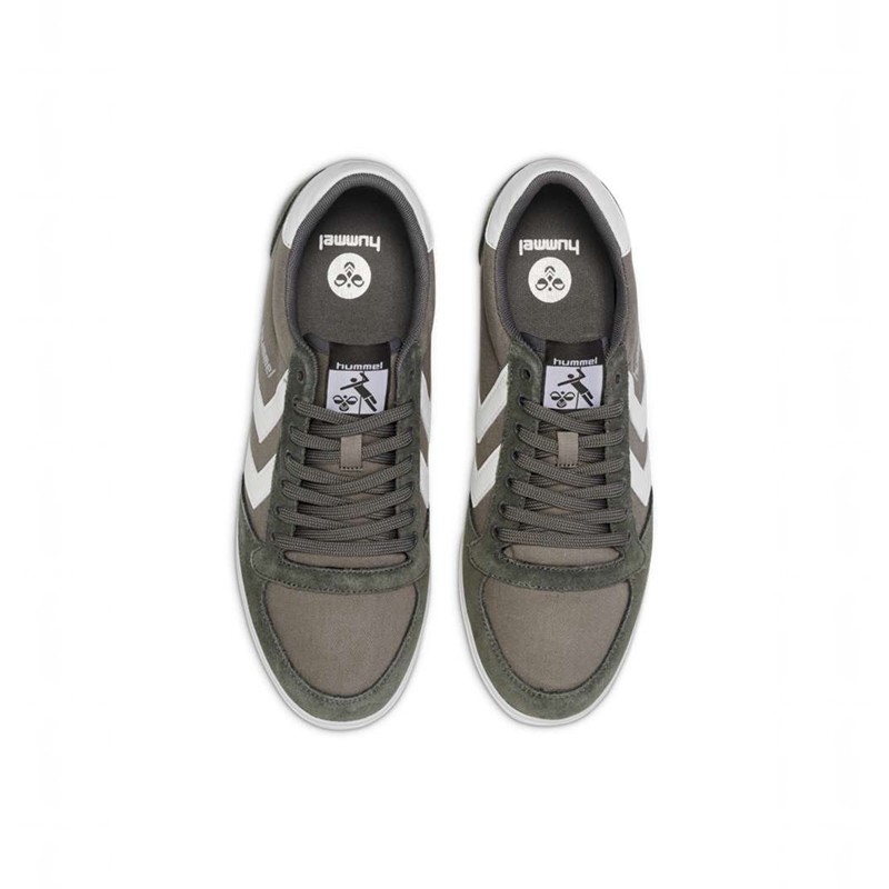 Hummel Slimmer Stadil Low Ženske Tenisice Sive | 840215-873