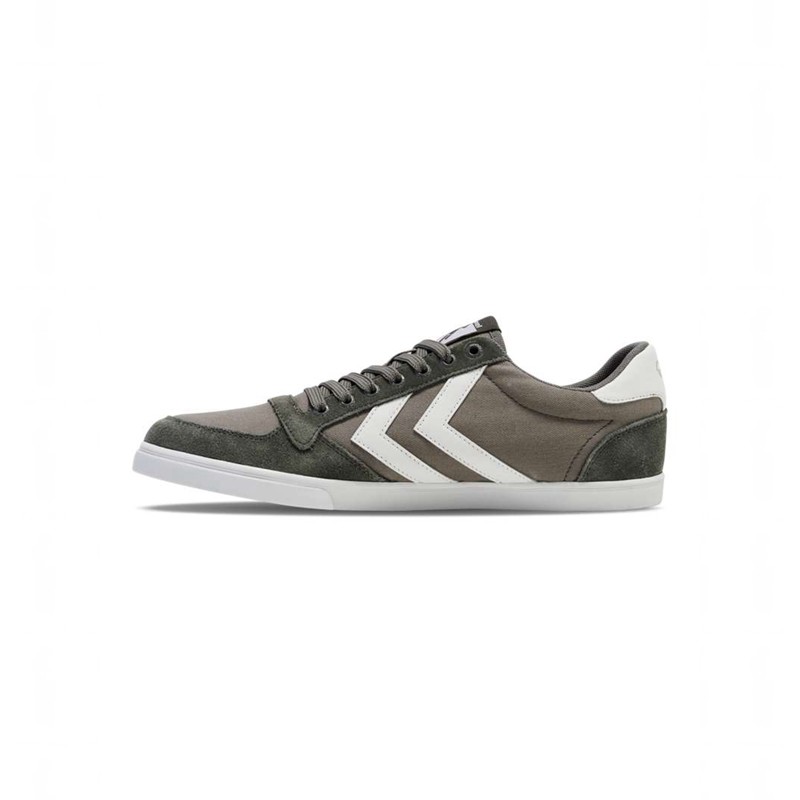 Hummel Slimmer Stadil Low Ženske Tenisice Sive | 840215-873