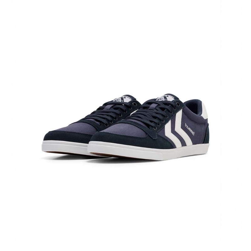 Hummel Slimmer Stadil Low Ženske Tenisice Tamnoplave | 318241-811