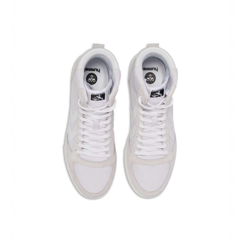 Hummel Slimmer Stadil Tonal High Muške Tenisice Bijele | 178953-352