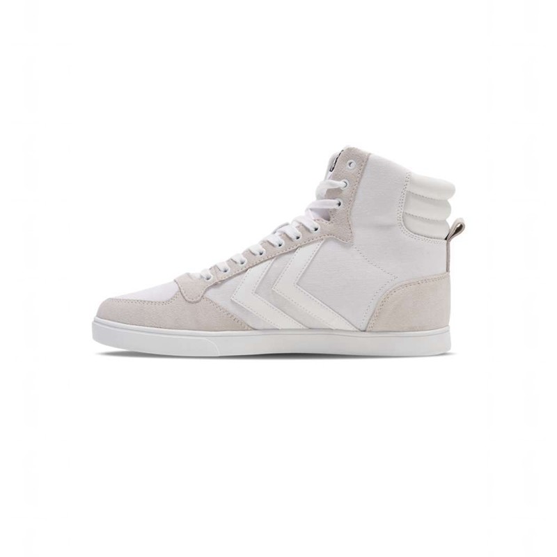 Hummel Slimmer Stadil Tonal High Muške Tenisice Bijele | 178953-352