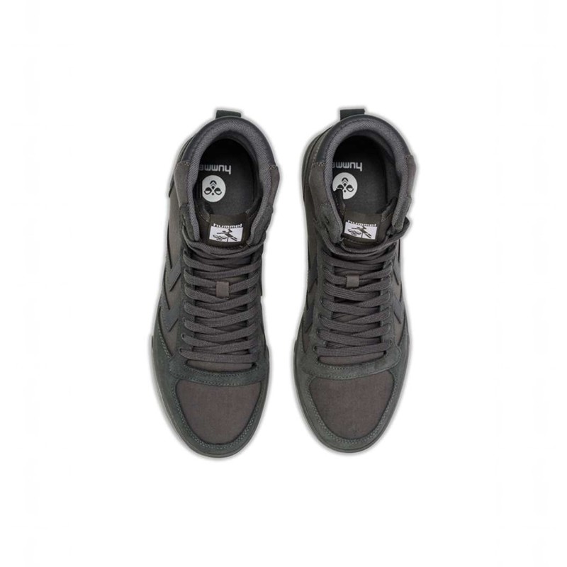 Hummel Slimmer Stadil Tonal High Muške Tenisice Sive | 212342-099