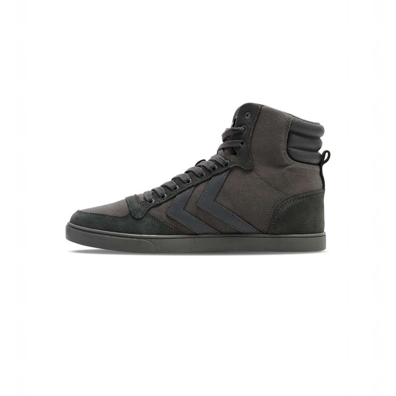 Hummel Slimmer Stadil Tonal High Muške Tenisice Sive | 212342-099