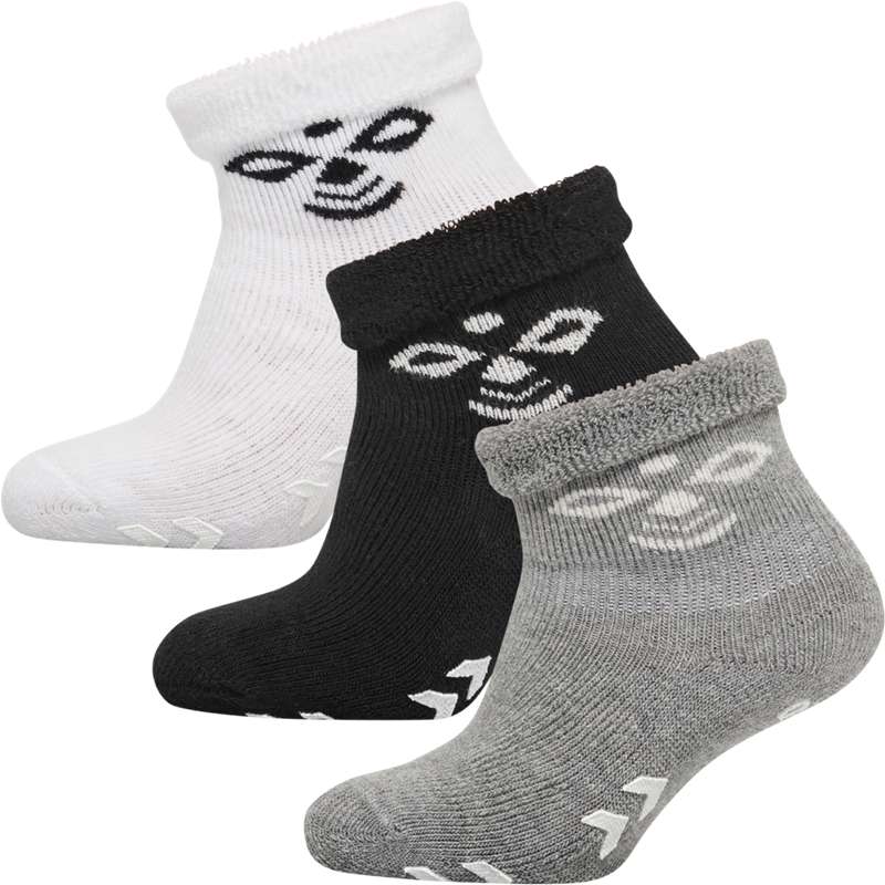 Hummel Snubbie 3 Pk Dječje Čarape Crne | 760732-655