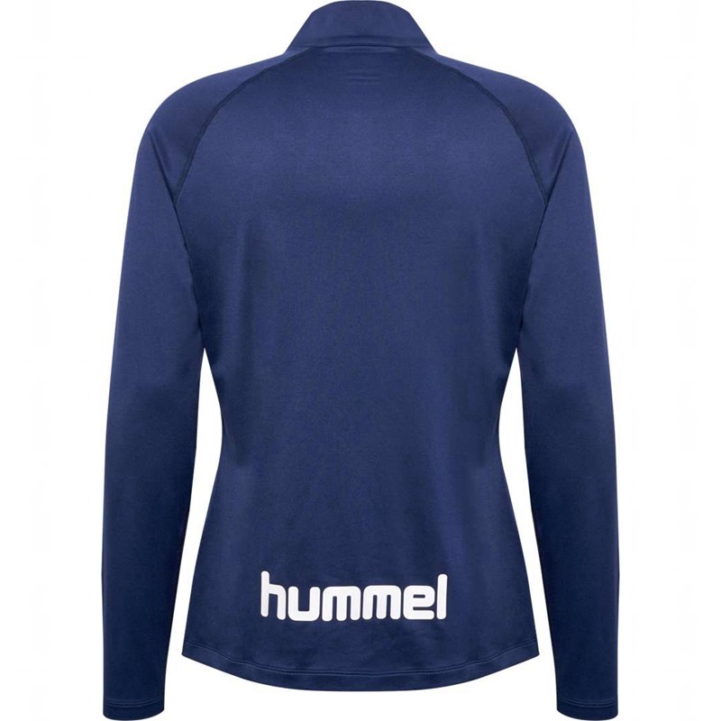Hummel Sprint Half Zip Muške Dukserice Crne | 720126-319