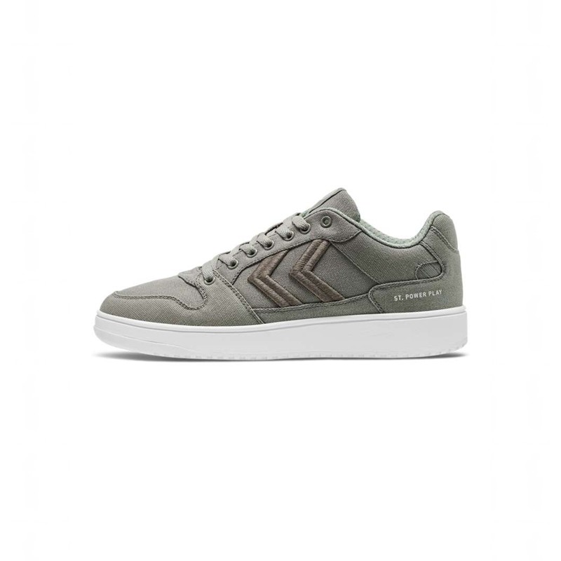 Hummel St. Power Play Canvas Muške Tenisice Sive | 149893-271