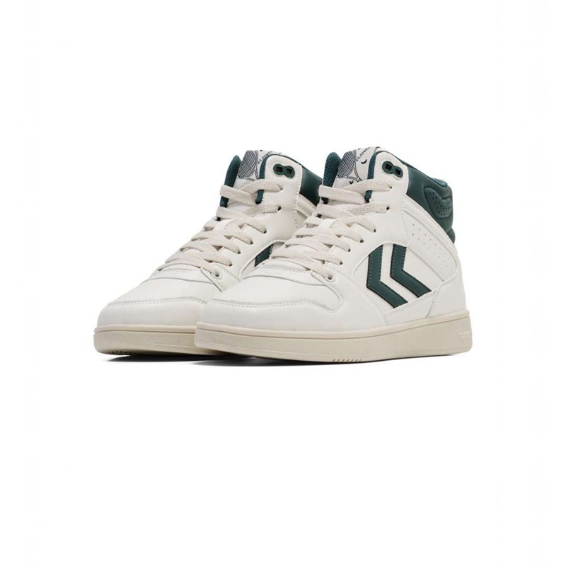 Hummel St Power Play Mid Pl Muške Tenisice Bijele | 569769-394