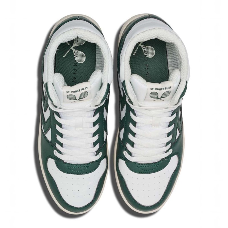 Hummel St. Power Play Mid Rt Muške Tenisice Bijele | 296523-040