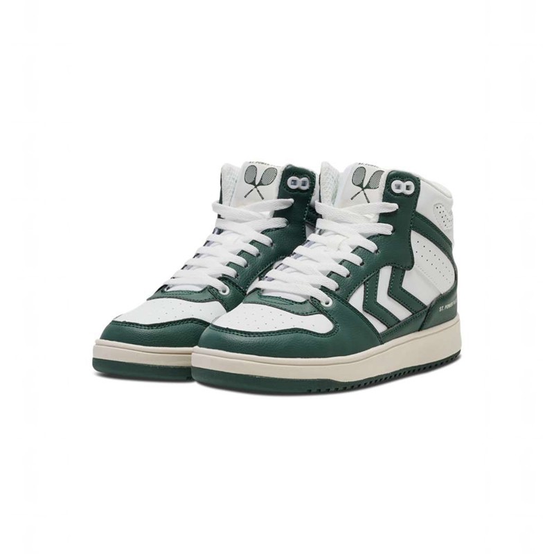 Hummel St. Power Play Mid Rt Muške Tenisice Bijele | 296523-040