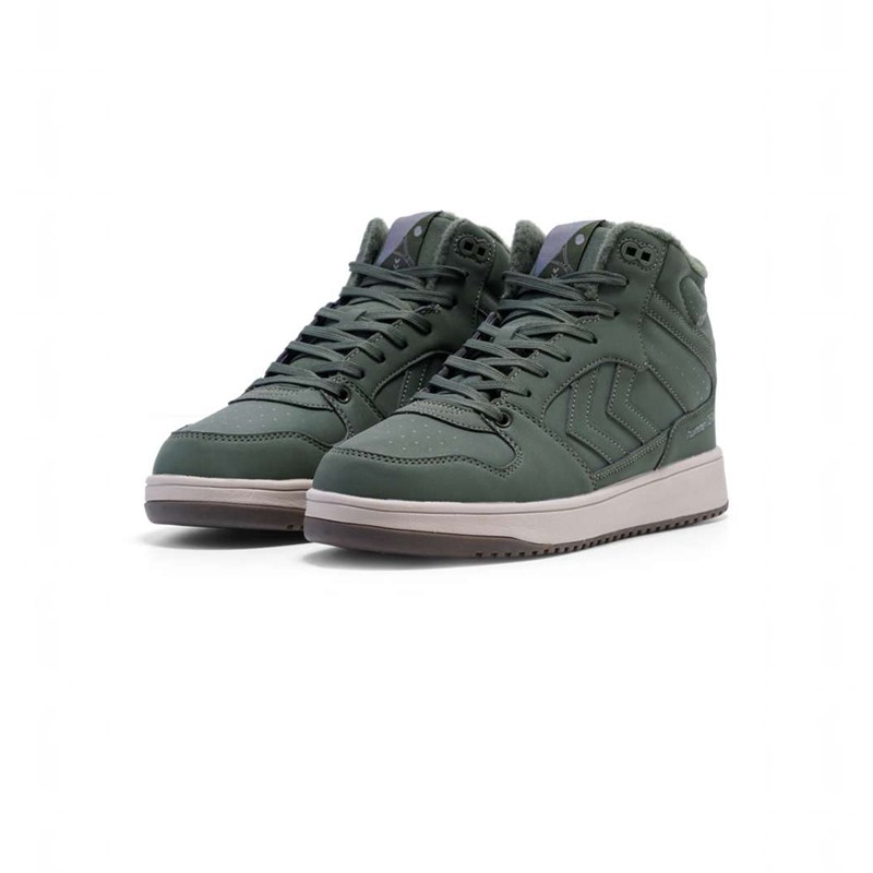Hummel St. Power Play Mid Tex Muške Tenisice Zelene | 215712-835
