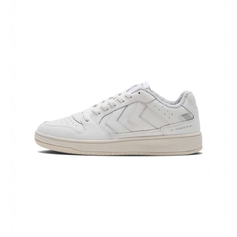 Hummel St. Power Play Retro Ženske Tenisice Bijele | 734424-841