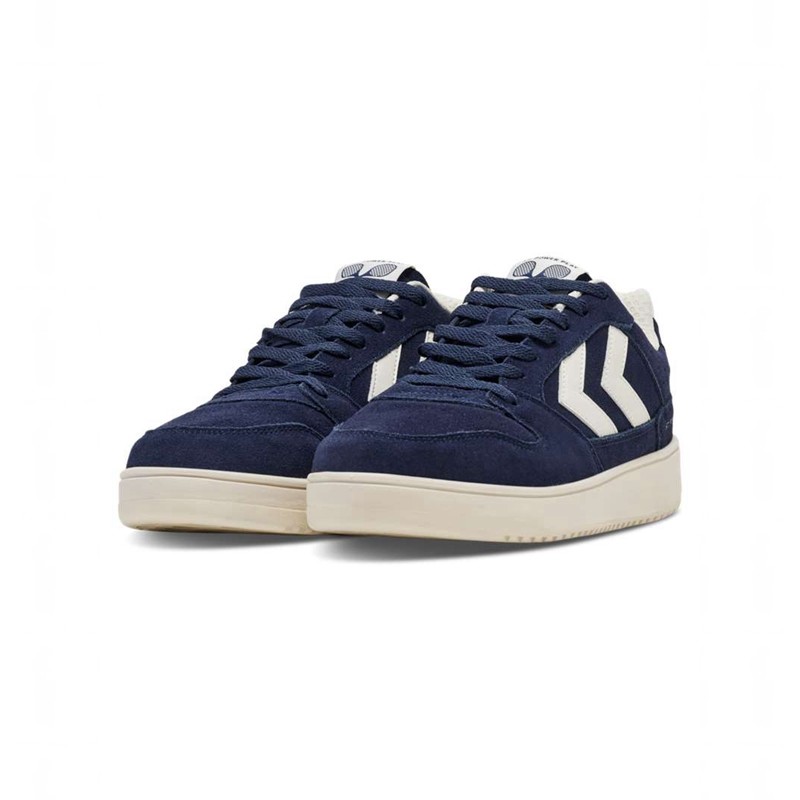 Hummel St. Power Play Suede Muške Hlače Tamnoplave | 363113-028