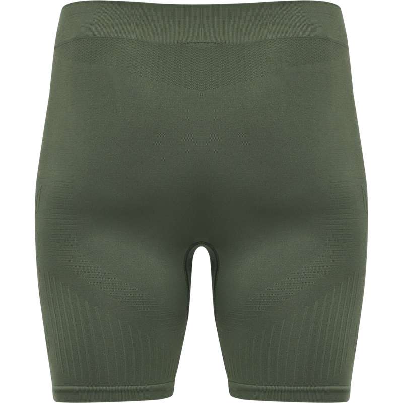 Hummel Stroke Seamless Tight Muške Kratke Hlače Zelene | 892911-370