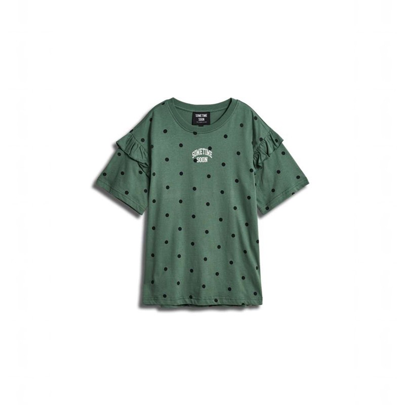 Hummel Stsaria Dječje Majice Zelene | 460717-704