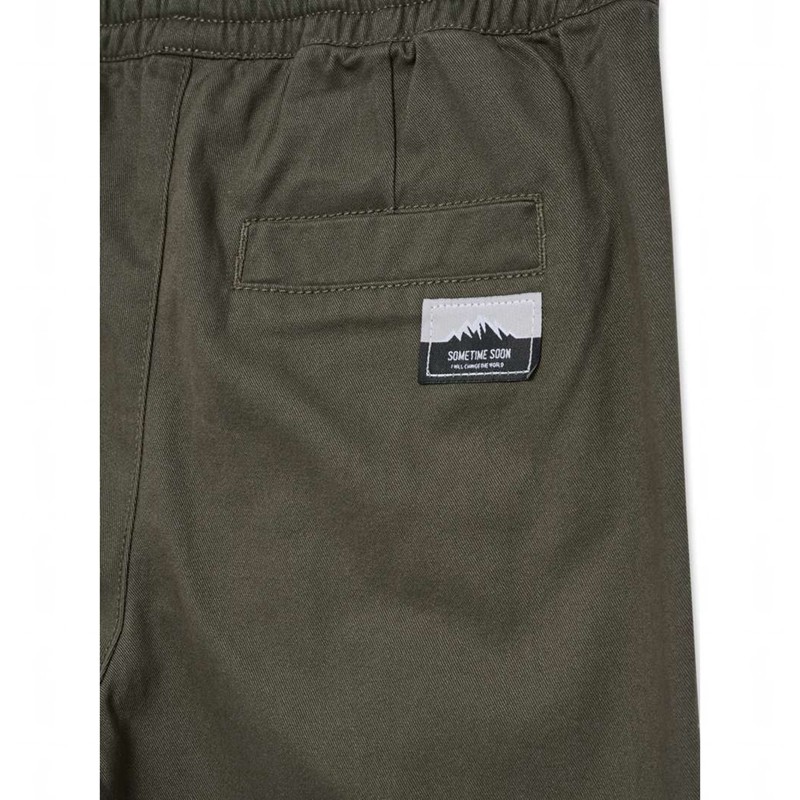 Hummel Stsark Dječje Hlače Maslinasto Zelene | 605913-115
