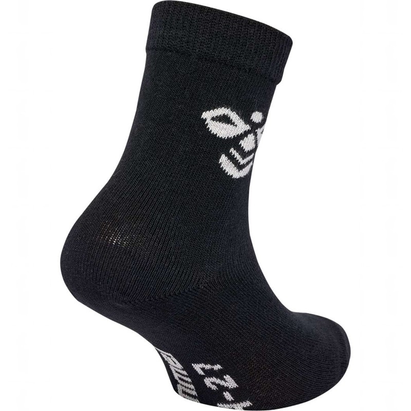 Hummel Sutton 3-pack Dječje Čarape Crne | 720724-004