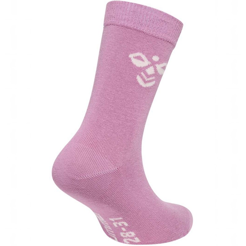 Hummel Sutton 3-pack Dječje Čarape Roze | 345378-459