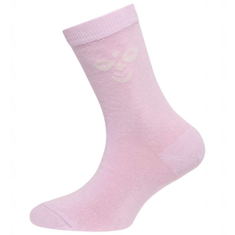 Hummel Sutton 3-pack Dječje Čarape Roze | 345378-459