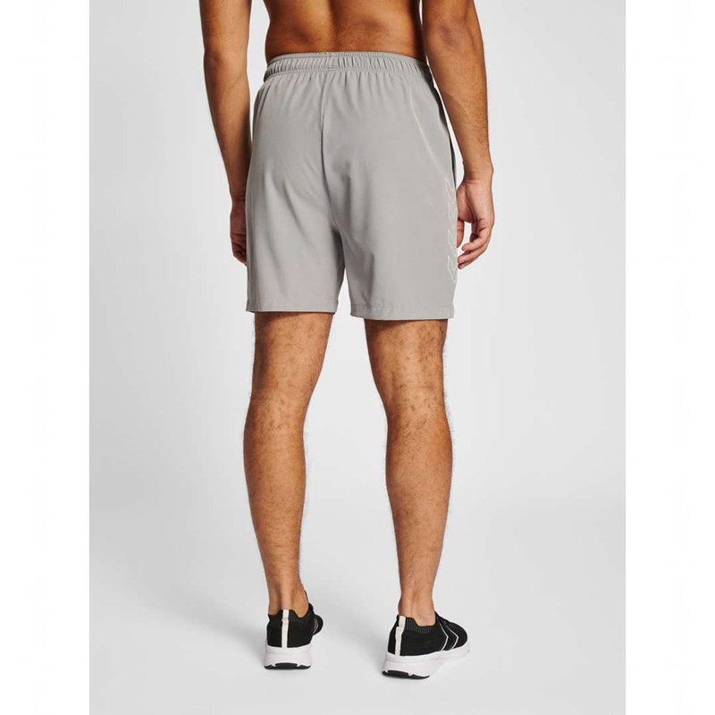 Hummel Te Base Woven Muške Kratke Hlače Sive | 230981-305