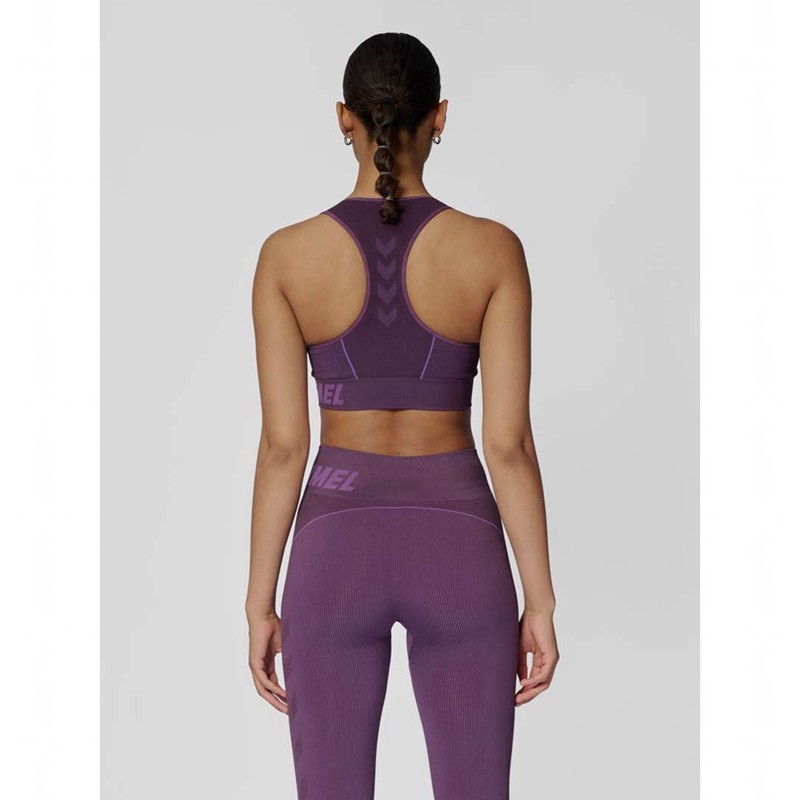 Hummel Te Christel Seamless Top Ženske Jakne Ljubičaste | 431595-816