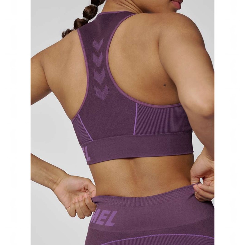 Hummel Te Christel Seamless Top Ženske Jakne Ljubičaste | 431595-816