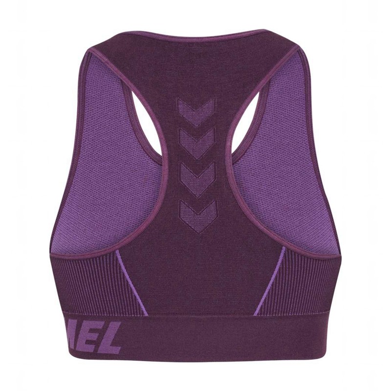 Hummel Te Christel Seamless Top Ženske Jakne Ljubičaste | 431595-816