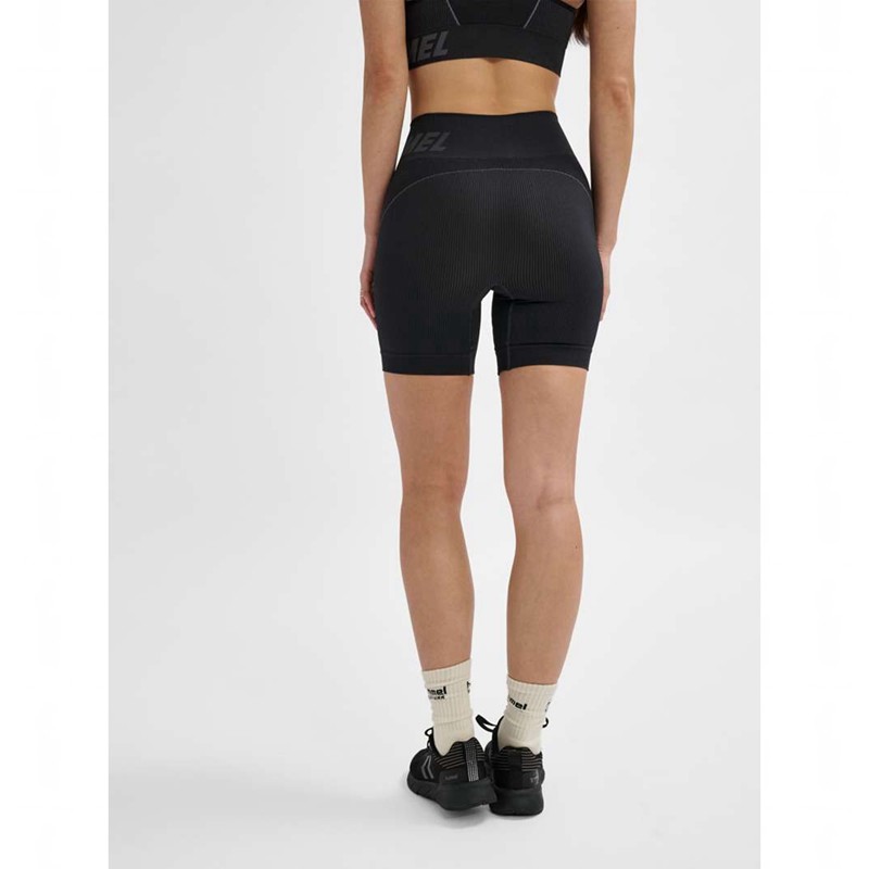 Hummel Te Christel Seamless Ženske Kratke Hlače Crne | 982608-613