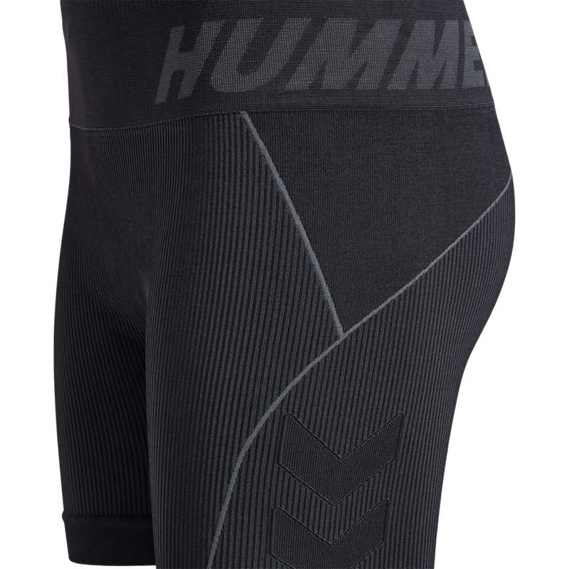Hummel Te Christel Seamless Ženske Kratke Hlače Crne | 982608-613