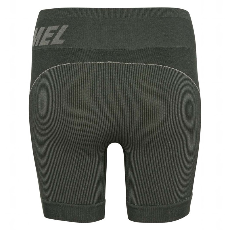 Hummel Te Christel Seamless Ženske Kratke Hlače Zelene | 976318-739