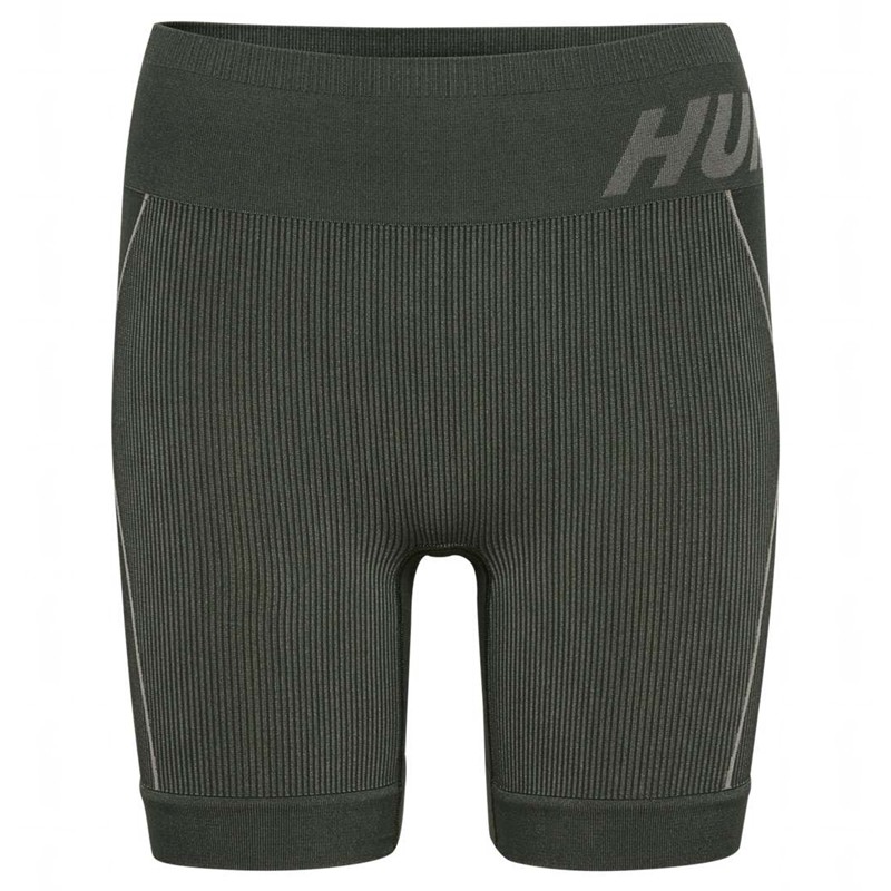 Hummel Te Christel Seamless Ženske Kratke Hlače Zelene | 976318-739