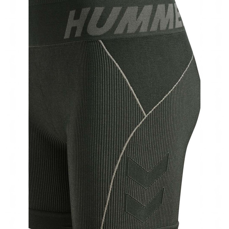 Hummel Te Christel Seamless Ženske Kratke Hlače Zelene | 976318-739