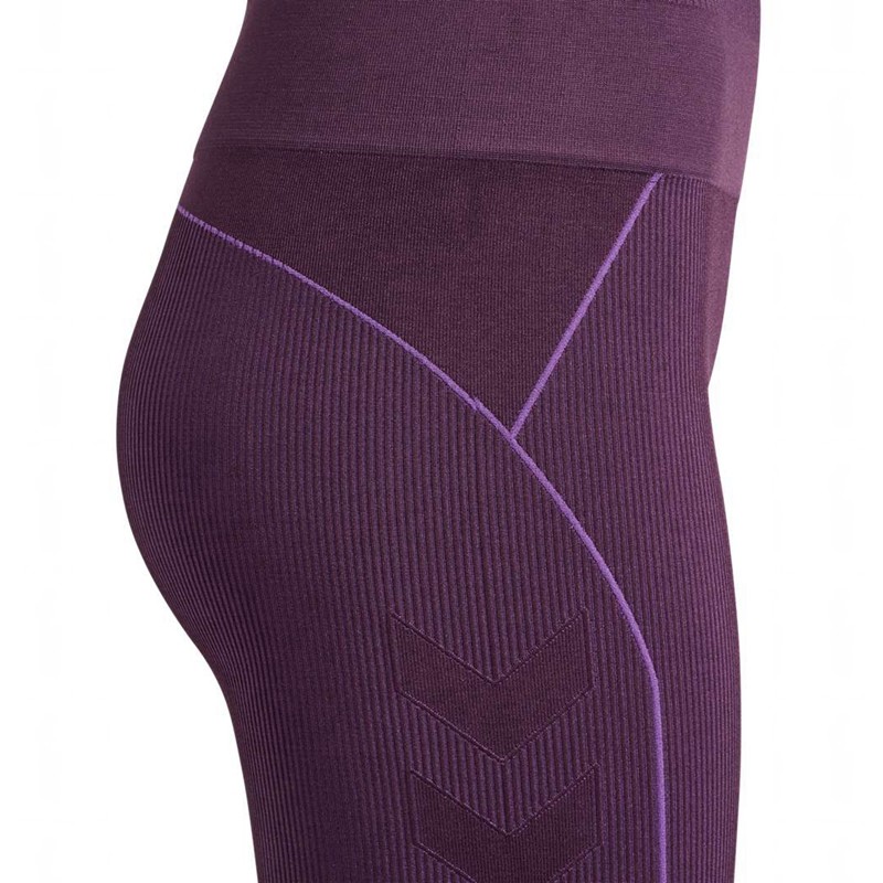 Hummel Te Christel Seamless Ženske Kratke Hlače Ljubičaste | 751133-643