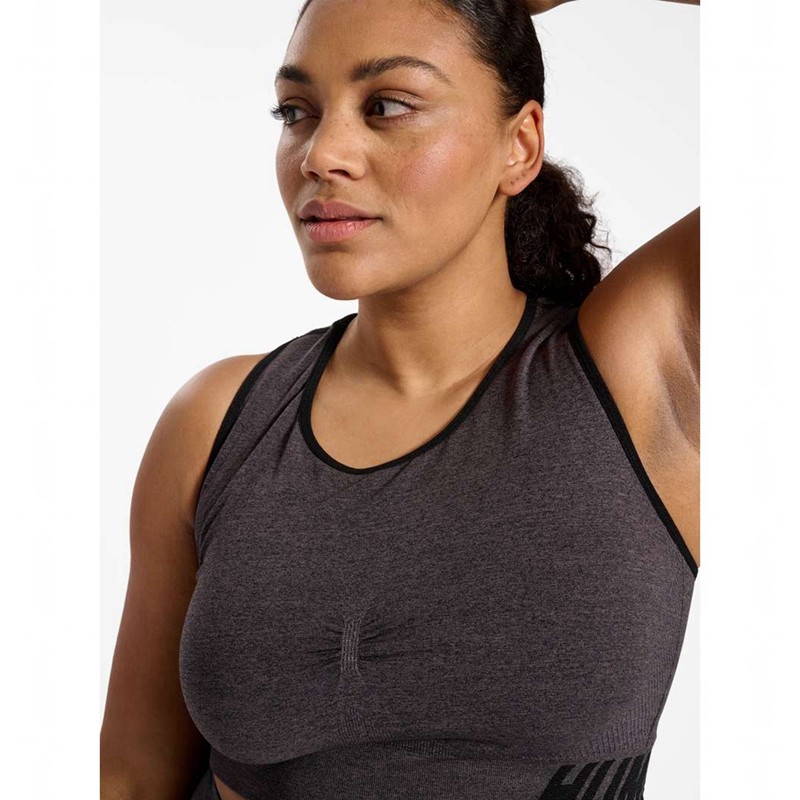 Hummel Te Curve Seamless Ženske Sportski Grudnjak Crne | 987526-105