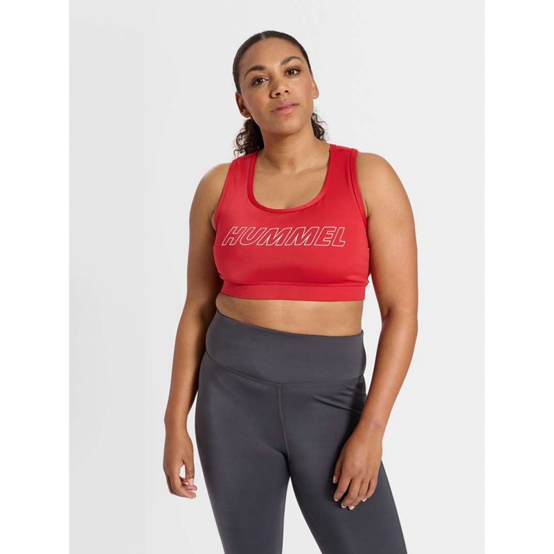 Hummel Te Curvy Plus Ženske Majice Crvene | 383341-291