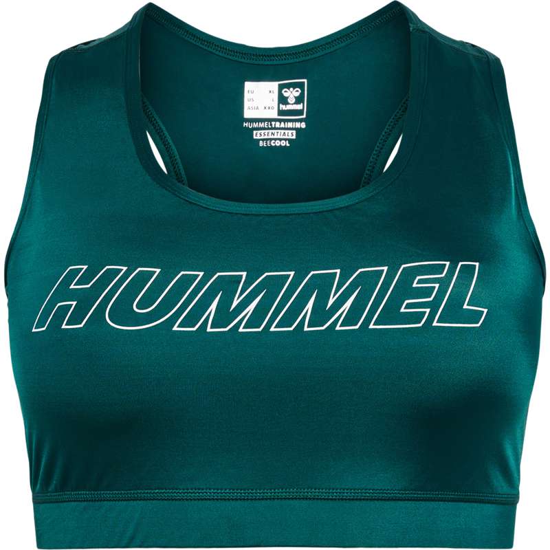 Hummel Te Curvy Plus Ženske Sportski Grudnjak Zelene | 580659-478