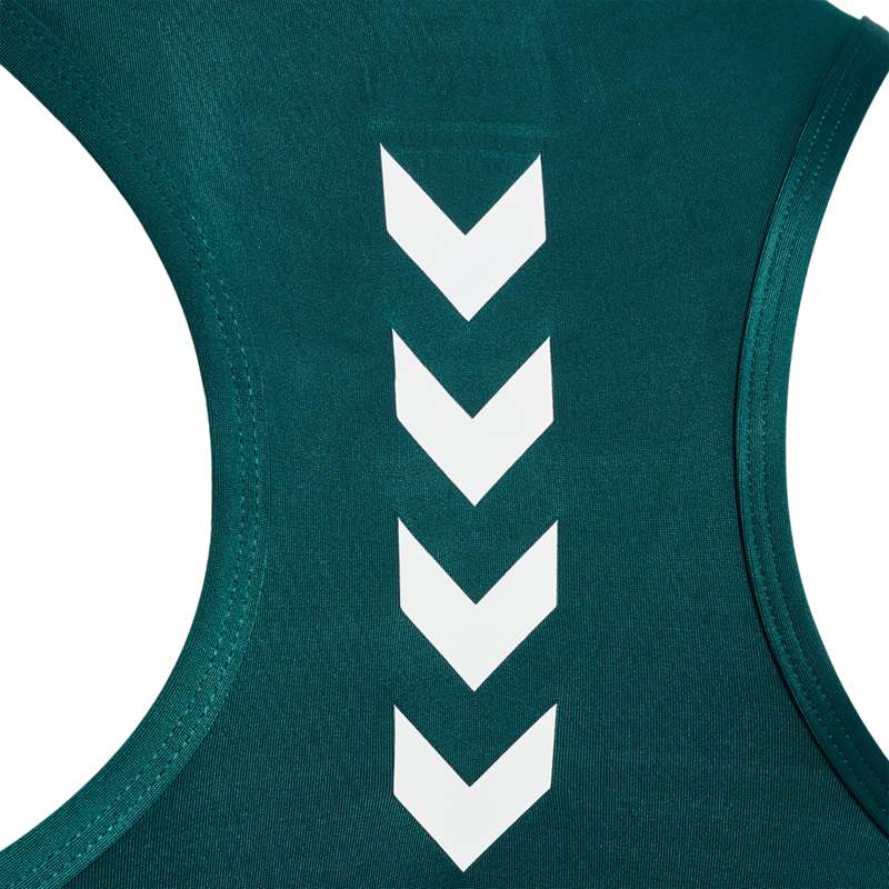 Hummel Te Curvy Plus Ženske Sportski Grudnjak Zelene | 580659-478