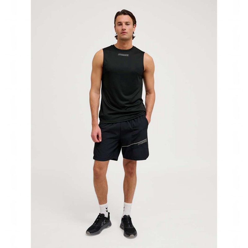 Hummel Te Flex Muške Majica bez Rukava Crne | 299799-531
