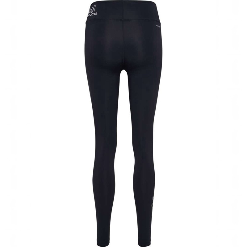 Hummel Te Fundamental Mid Waist Ženske Hulahopke Crne | 773580-215