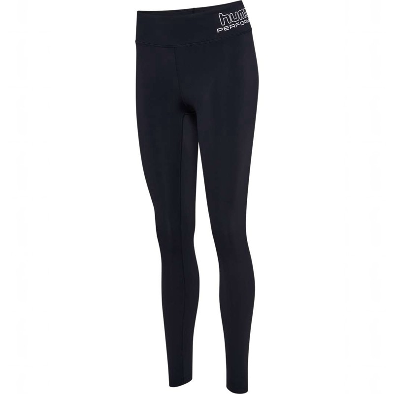 Hummel Te Fundamental Mid Waist Ženske Hulahopke Crne | 773580-215