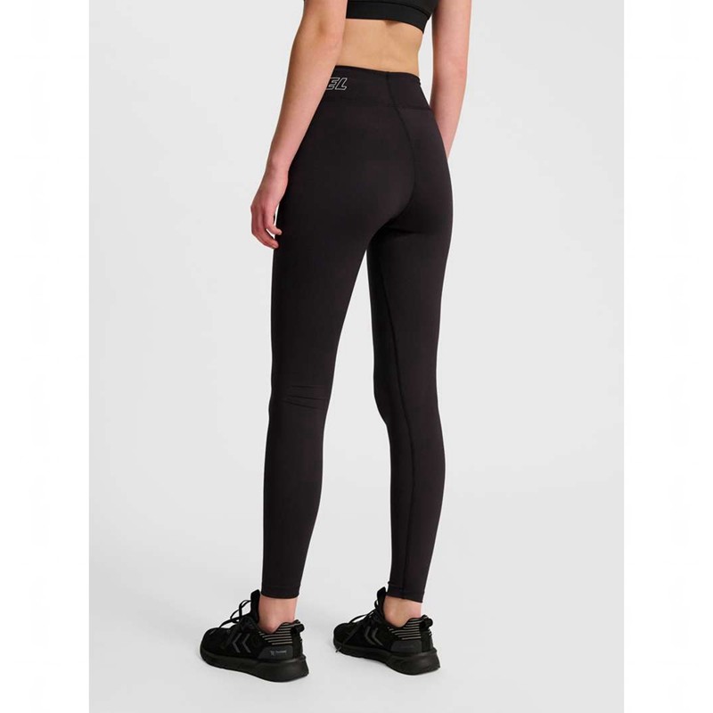 Hummel Te Fundamental Mid Waist Ženske Hulahopke Crne | 799033-733