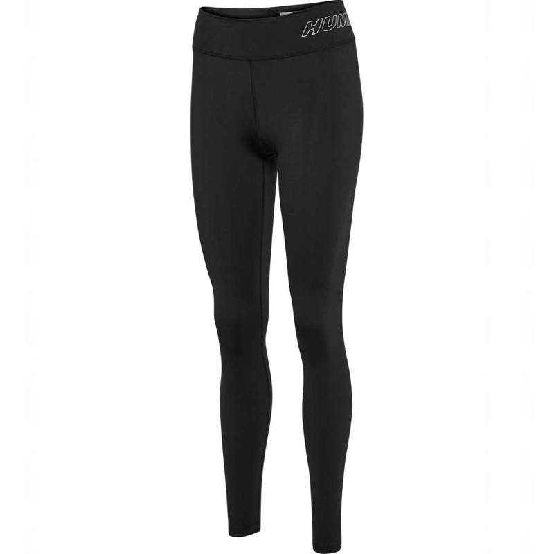 Hummel Te Fundamental Mid Waist Ženske Hulahopke Crne | 799033-733