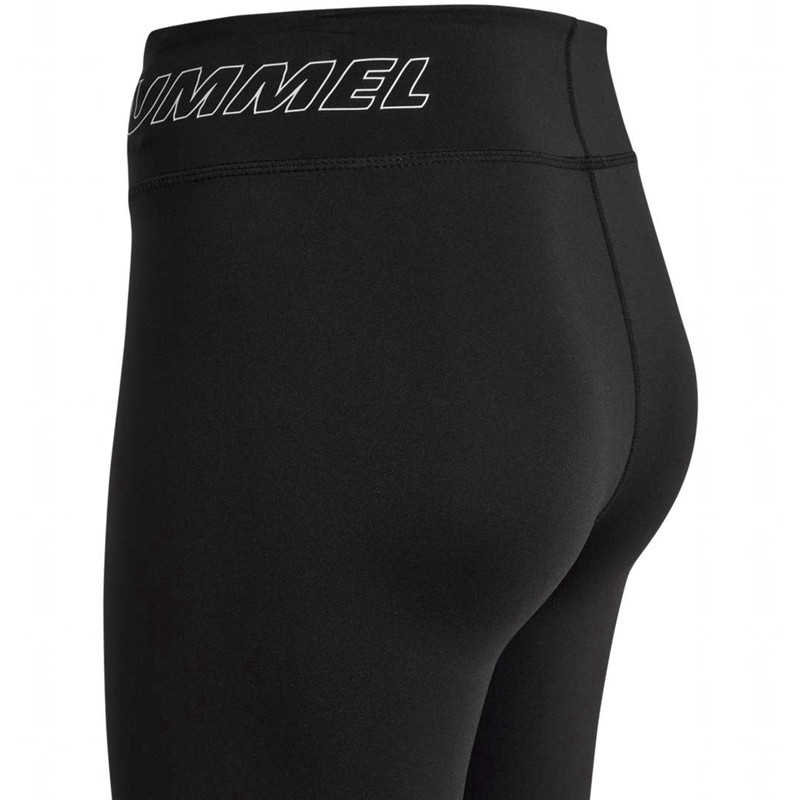 Hummel Te Fundamental Mid Waist Ženske Hulahopke Crne | 799033-733