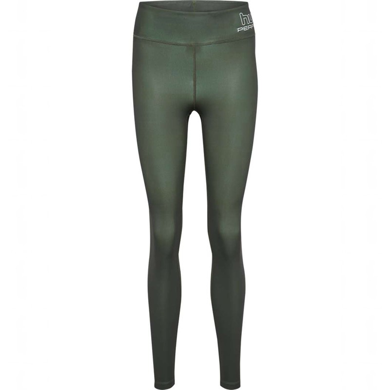 Hummel Te Fundamental Mid Waist Ženske Hulahopke Zelene | 934204-242